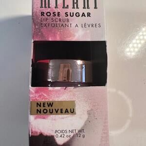 Milani Rose Sugar Lip Scrub Exfoliant  0.42 oz New FREE SHIPPING